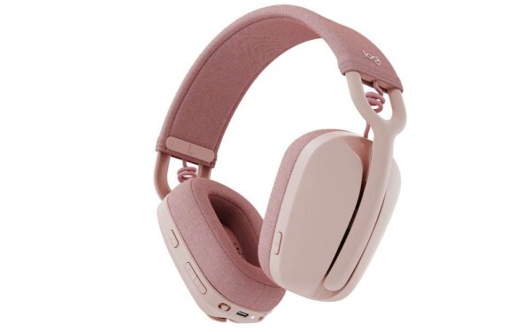 Logitech ZONE VIBE 100 Bluetooth-Headset rosa