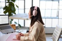 Logitech ZONE VIBE 100 Bluetooth-Headset rosa