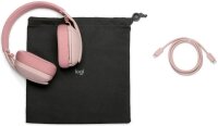 Logitech ZONE VIBE 100 Bluetooth-Headset rosa