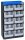 Allit VarioPlus Kleinteilemagazin schwarz, blau 30,0 x 16,5 x 52,5 cm, 1 St.