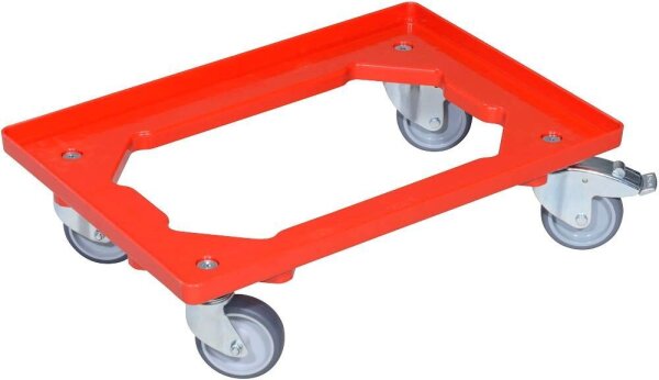 Allit Transportroller ProfiPlus rot 41,5 x 61,5 x 17,0 cm bis 250,0 kg