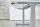 HAMMERBACHER XDKB12 elektrisch höhenverstellbarer Schreibtisch nussbaum rechteckig, C-Fuß-Gestell silber 120,0 x 80,0 cm