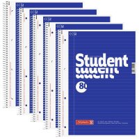 BRUNNEN Collegeblöcke Student liniert DIN A4...