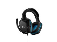 Logitech G432 Gaming-Headset schwarz, blau