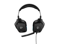 Logitech G432 Gaming-Headset schwarz, blau