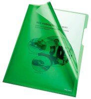 bene Sichthüllen DIN A4 grün glatt 0,15 mm, 100...