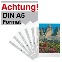 bene Prospekthüllen DIN A5 glasklar glatt 0,06 mm,...
