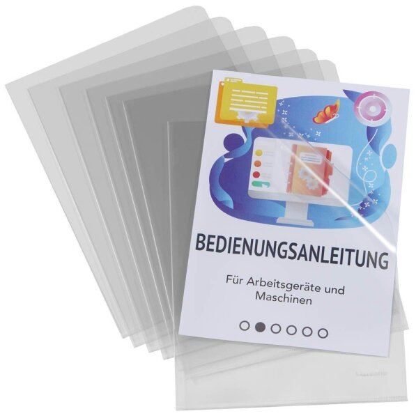 bene Sichthüllen DIN A5 glasklar glatt 0,15 mm, 50 St.