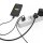 hama USB 3,4A 5-fach Steckdosenleiste mit Schalter 1,4 m weiß mit USB-Buchse  ( 223183 )