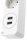 hama USB 3,4A 5-fach Steckdosenleiste mit Schalter 1,4 m weiß mit USB-Buchse  ( 223183 )
