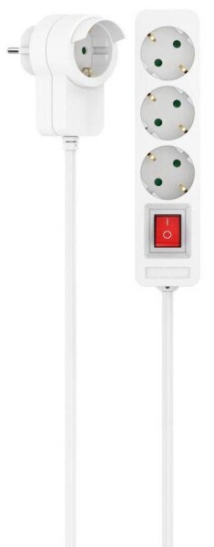 hama Powerplug 4-fach Steckdosenleiste 1,4 m weiß