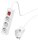 hama Powerplug 4-fach Steckdosenleiste 1,4 m weiß