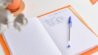 BIC Kugelschreiber Cristal Original transparent, Schreibfarbe: blau, 10 St.