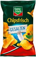 funny-frisch Chipsfrisch gesalzen Chips 150,0 g, 1 St.