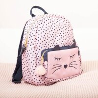 DEPESCHE Rucksack Princess Mimi Katze Kunstfaser pink