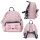 DEPESCHE Rucksack Princess Mimi Katze Kunstfaser pink
