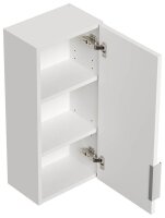 POSSEIK Badmöbel-Set 4-teilig LAGO weiß glanz 59,9 x 35,0 x 51,0 cm