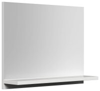 POSSEIK Badmöbel-Set 4-teilig LAGO weiß glanz 59,9 x 35,0 x 51,0 cm