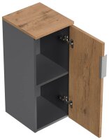 POSSEIK Badmöbel-Set 4-teilig LAGO eiche 59,9 x 35,0 x 51,0 cm