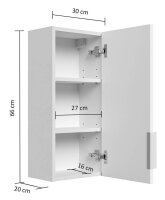 POSSEIK Badmöbel-Set 4-teilig LAGO grafit 59,9 x 35,0 x 51,0 cm