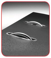 herlitz max.file Ordner schwarz Karton 8,0 cm DIN A5 quer, 1 St.