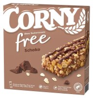 CORNY free Schoko Müsliriegel 6 Riegel, 6 St.