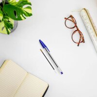 BIC Cristal Kugelschreiberminen M blau, 50 St.