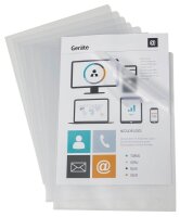 Esselte Sichthüllen DIN A4 transparent genarbt 0,11...