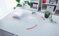 Esselte Sichthüllen DIN A4 transparent genarbt 0,11 mm, 100 St.
