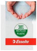 Esselte Sichthüllen DIN A4 transparent genarbt 0,11 mm, 100 St.