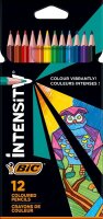BIC INTENSITY Buntstifte farbsortiert, 12 St.