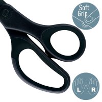 LEITZ Antihaftschere Titanium schwarz 20,5 cm
