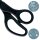LEITZ Antihaftschere Titanium schwarz 20,5 cm