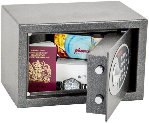 phoenix Tresor Vela Home & Office graphitgrau 31,0 x 20,0 x 20,0 cm