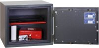 phoenix Tresor Neptune Sicherheitsstufe 1 nach EN 1143-1 mit Feuerschutz graphitgrau 50,0 x 43,0 x 44,0 cm