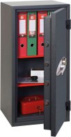 phoenix Tresor Neptune Sicherheitsstufe 1 nach EN 1143-1 mit Feuerschutz graphitgrau 44,0 x 43,0 x 90,0 cm