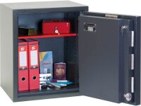 phoenix Tresor Mercury Sicherheitsstufe 2 nach EN 1143-1 mit Feuerschutz graphitgrau 52,0 x 50,0 x 65,0 cm