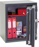 phoenix Tresor Mercury Sicherheitsstufe 2 nach EN 1143-1 mit Feuerschutz graphitgrau 52,0 x 50,0 x 65,0 cm
