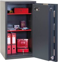 phoenix Tresor Mercury Sicherheitsstufe 2 nach EN 1143-1 mit Feuerschutz graphitgrau 52,0 x 50,0 x 97,0 cm
