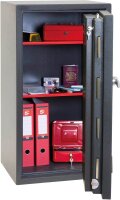 phoenix Tresor Mercury Sicherheitsstufe 2 nach EN 1143-1 mit Feuerschutz graphitgrau 52,0 x 50,0 x 97,0 cm