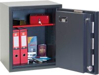 phoenix Tresor Elara Sicherheitsstufe 3 nach EN 1143-1 mit Feuerschutz graphitgrau 52,0 x 50,0 x 65,0 cm