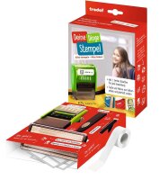 trodat Textstempel, individualisierbar DeineDingeStempel 8911 selbstfärbend schwarz ohne Logo, 1 St.
