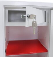 phoenix Tresor Venus Sicherheitsstufe 1 nach EN 1143-1 signalweiß 44,0 x 38,0 x 67,0 cm