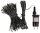 Idena 200er LED Lichterkette schwarz 27,9 m, 1 St.