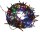 Idena 200er LED Lichterkette schwarz 27,9 m, 1 St.