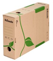 Esselte Archivboxen ECO braun 8,0 x 23,3 x 32,7 cm, 25 St.