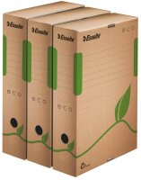 Esselte Archivboxen ECO braun 8,0 x 23,3 x 32,7 cm, 25 St.