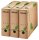 Esselte Archivboxen ECO braun 8,0 x 23,3 x 32,7 cm, 25 St.