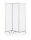 magnetoplan Trennwand 1105351, transparent 181,0 x 180,0 cm mit Rollen, 1 St.