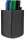 magnetoplan Stiftehalter magnetoTray SMALL grau Filz 6,0 x 6,0 x 10,0 cm
